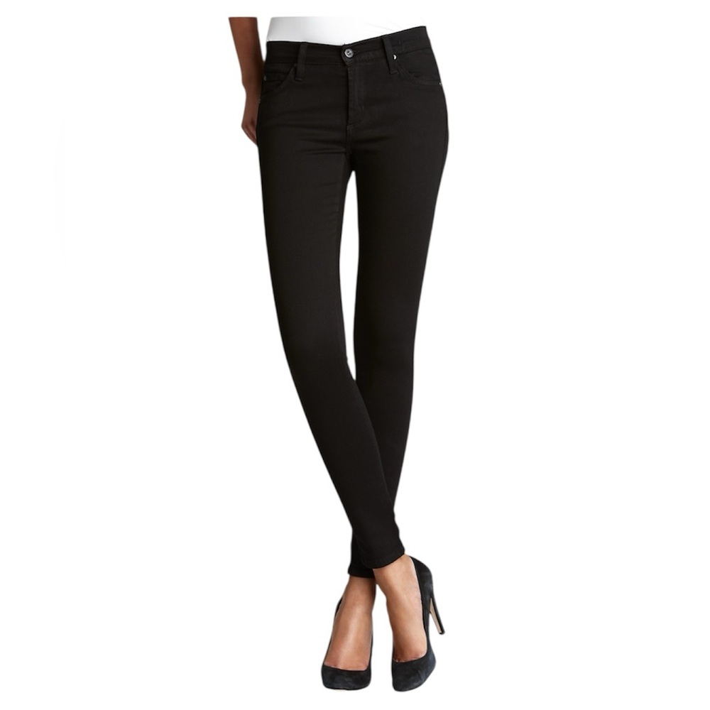 James Jeans Women’s Twiggy Stretch Jeans Color Black Clean 11 Size 28